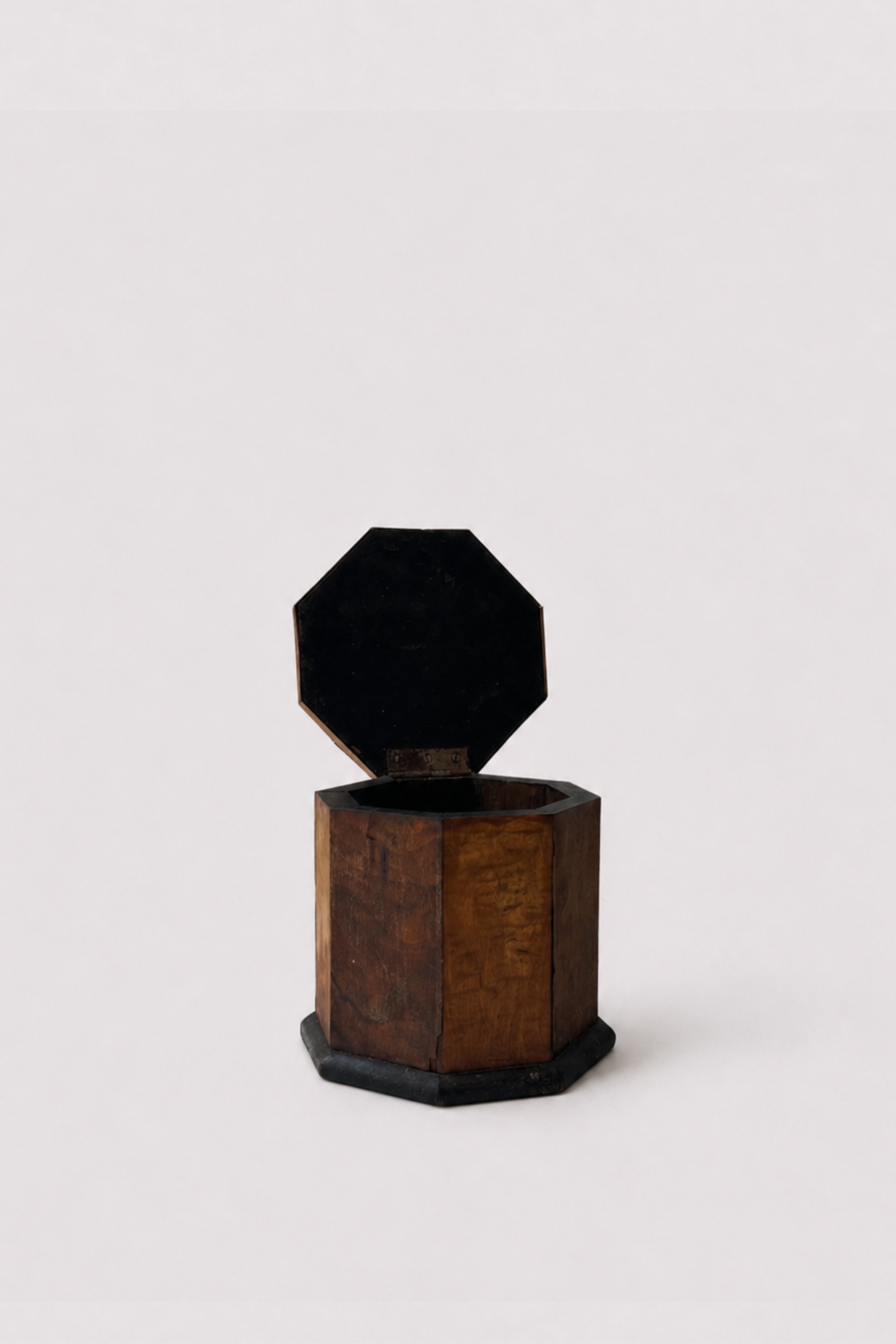 Geometric Wooden Lidded Box