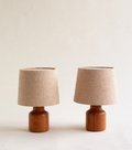 Kirk Copenhagen Teak Table Lamps