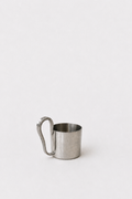 Pewter Cup with Sculptural Handle