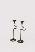 Kurt Jesch Brass Candlesticks