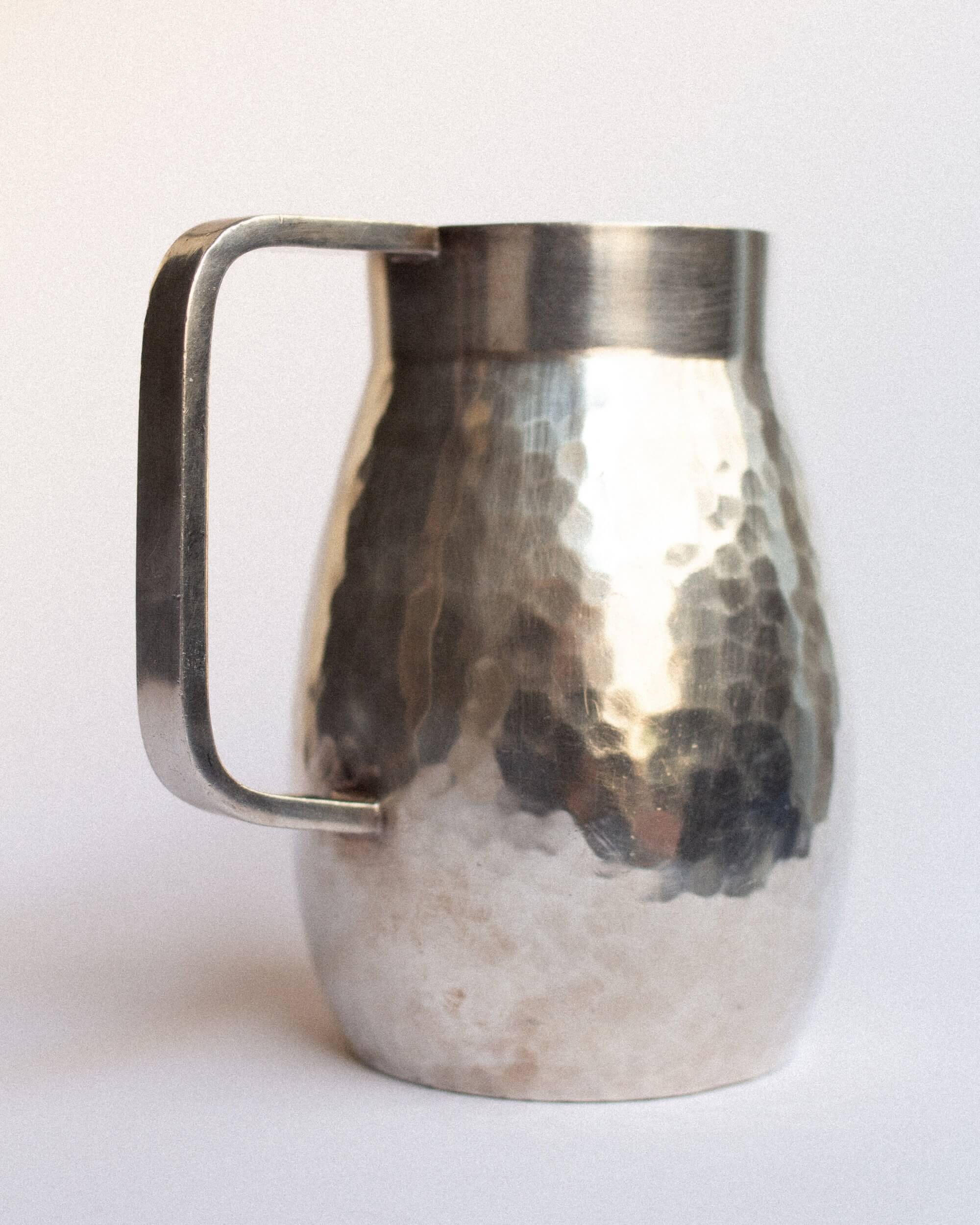 Hand-hammered Silver-plated Jug