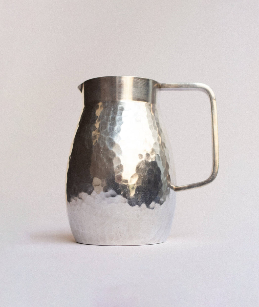 Hand-hammered Silver-plated Jug
