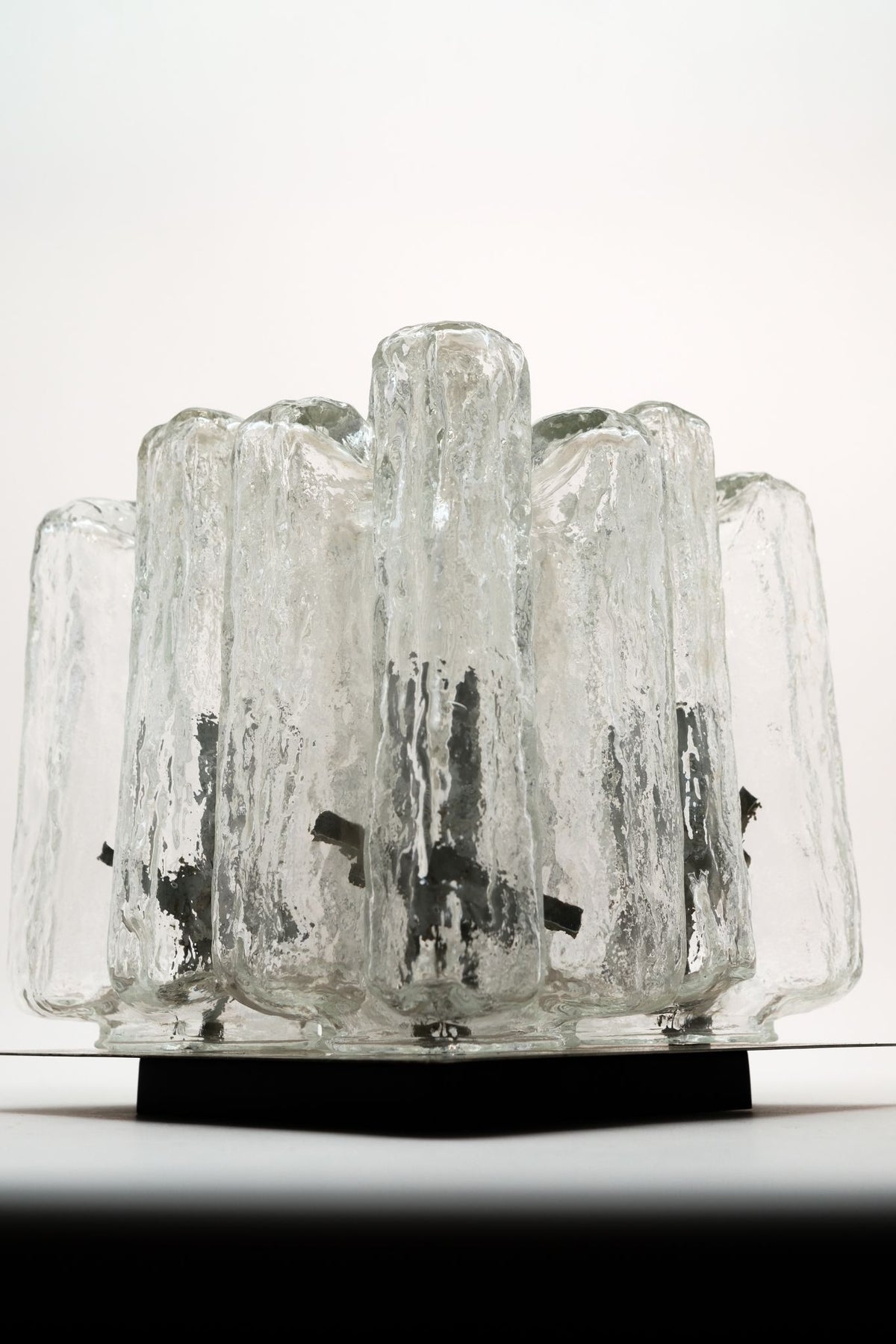 J.T. Kalmar Ice Glass Ceiling Light