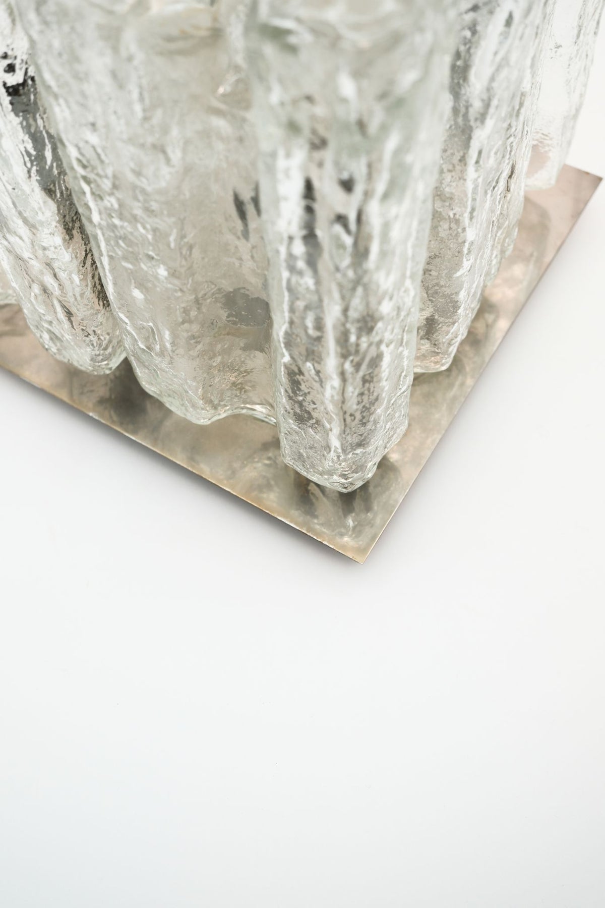 J.T. Kalmar Ice Glass Ceiling Light