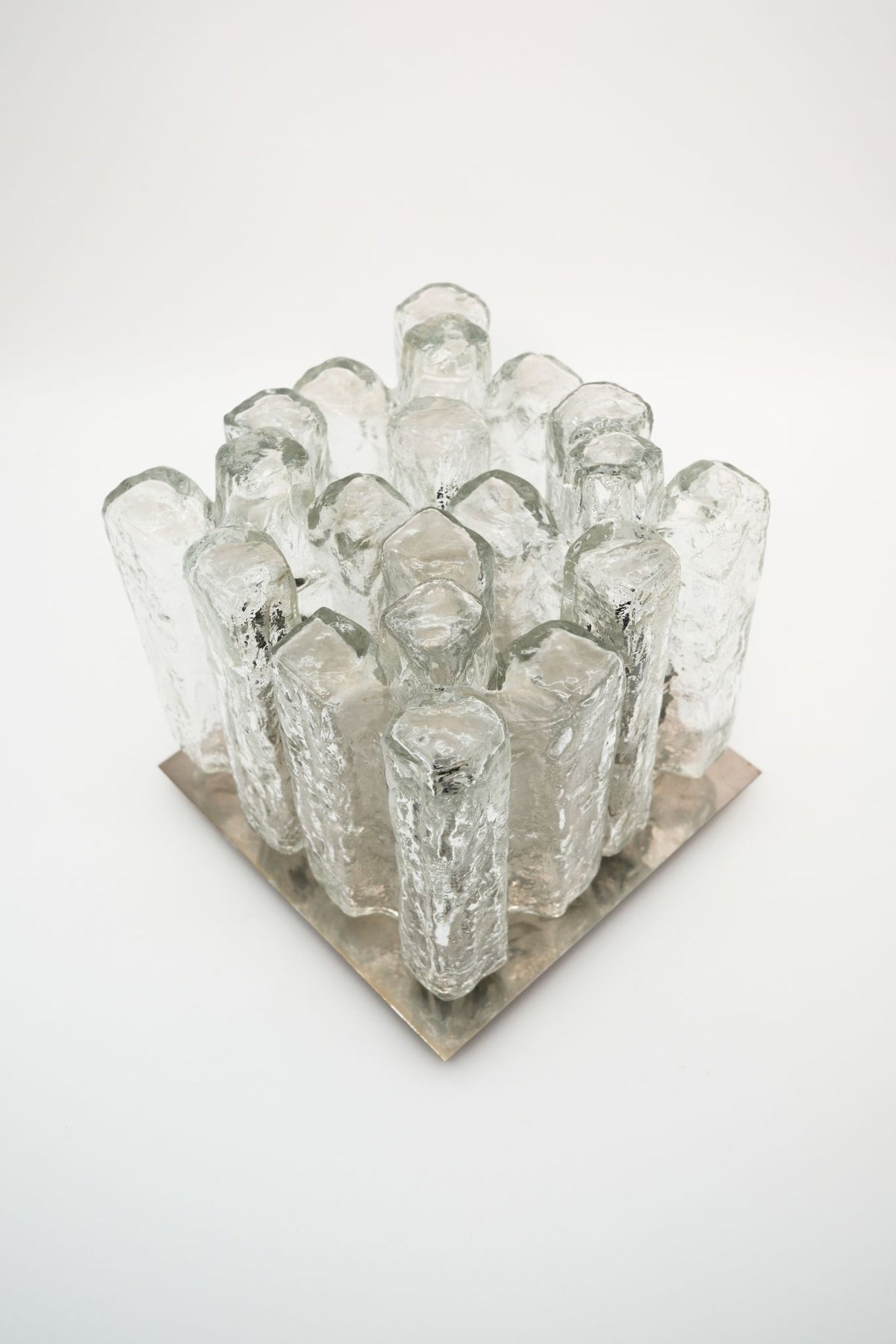 J.T. Kalmar Ice Glass Ceiling Light