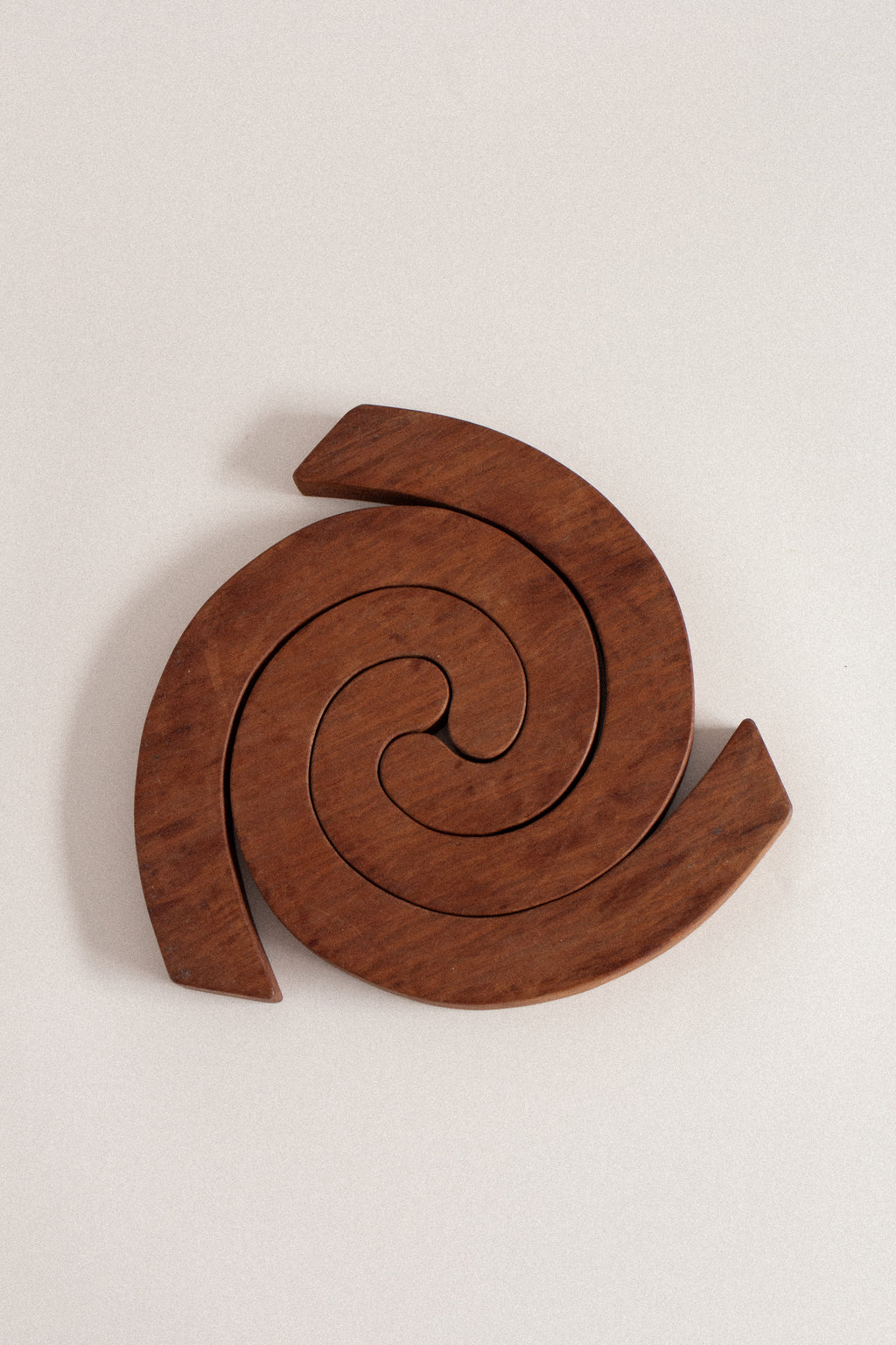 Handcrafted Sheok Wood Trivet, Australia