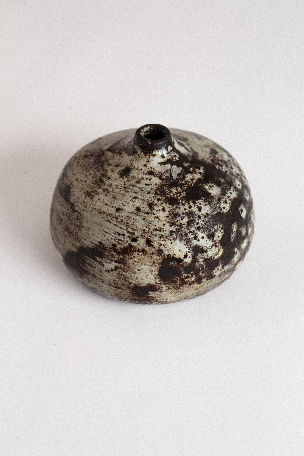 Ceramic Single-Stem Vase, 1960s–1970s