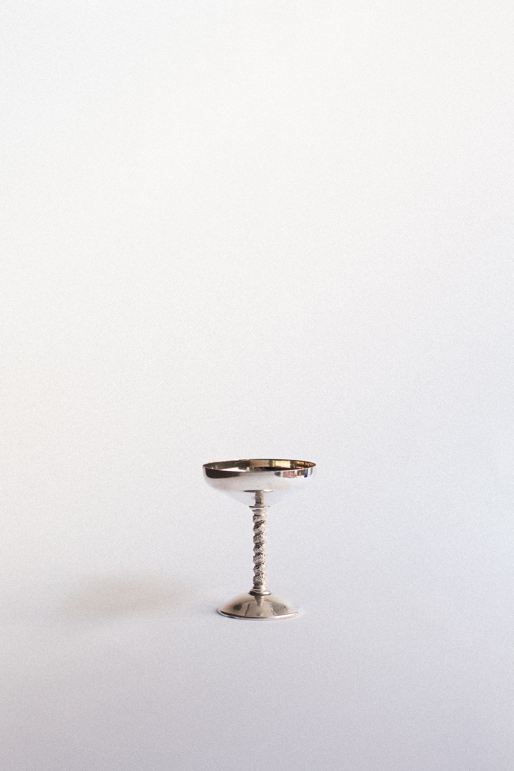 Silver-plated Brass Compotes, Set of 6