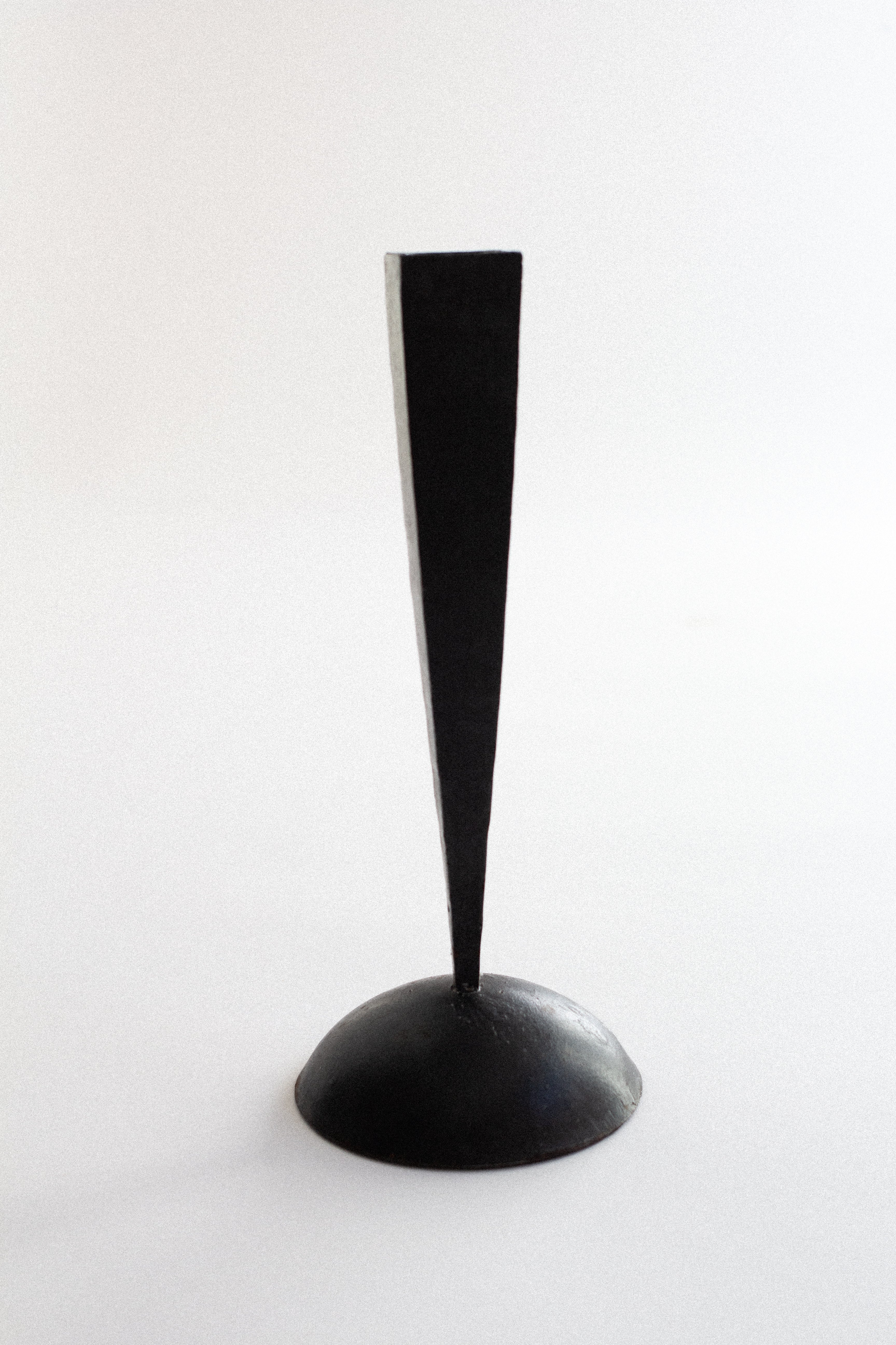 Architectural Brass Candle Holder