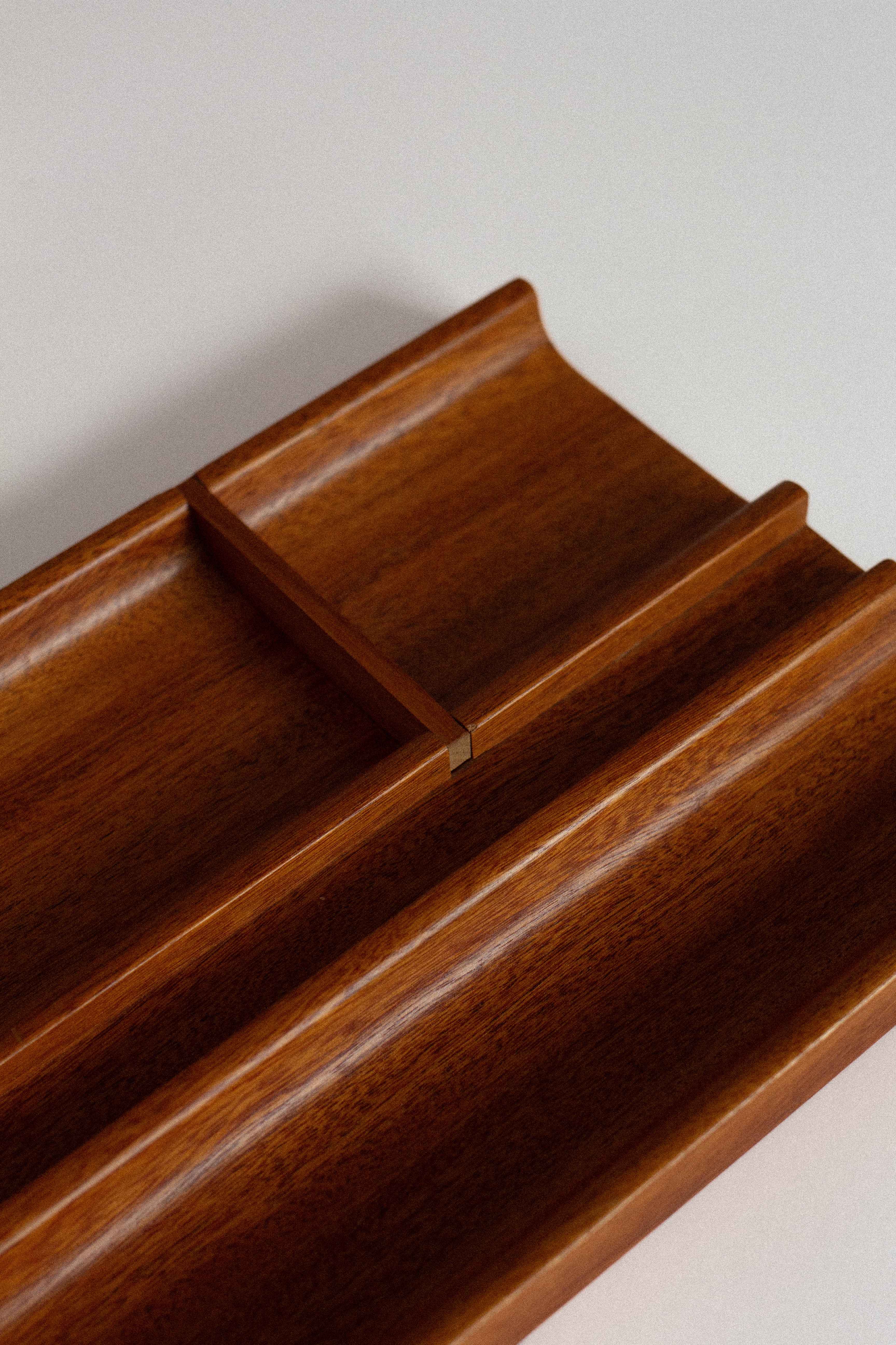 Teak Wood Desk Organizer, Denmark