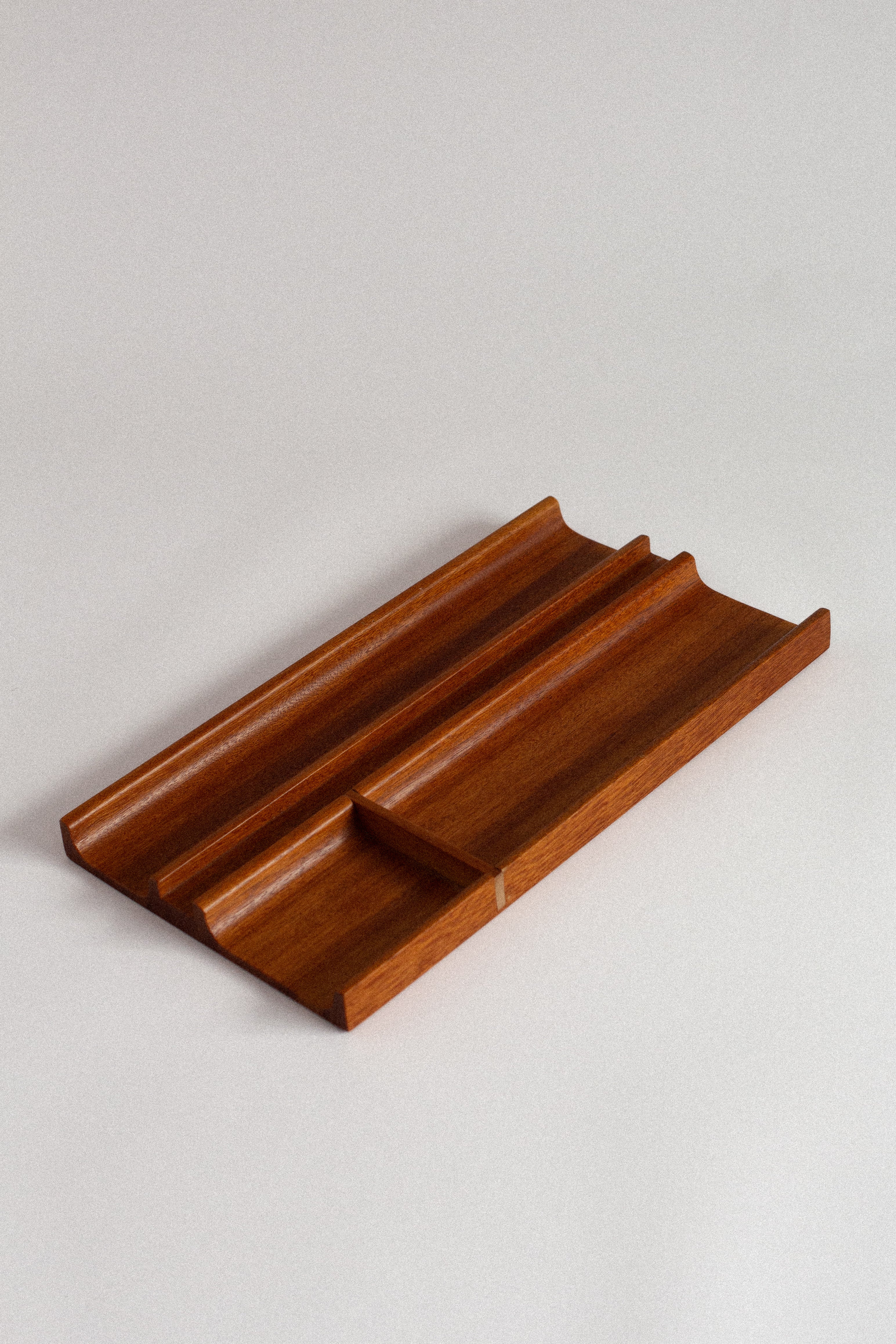 Teak Wood Desk Organizer, Denmark