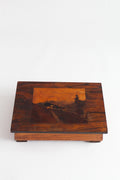 Alpine Landscape Marquetry Box