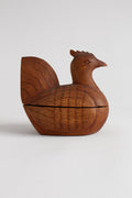 Hand-carved Wooden Bird Box