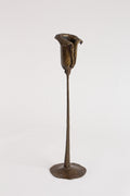 Hand-Forged Flower Candle Holder