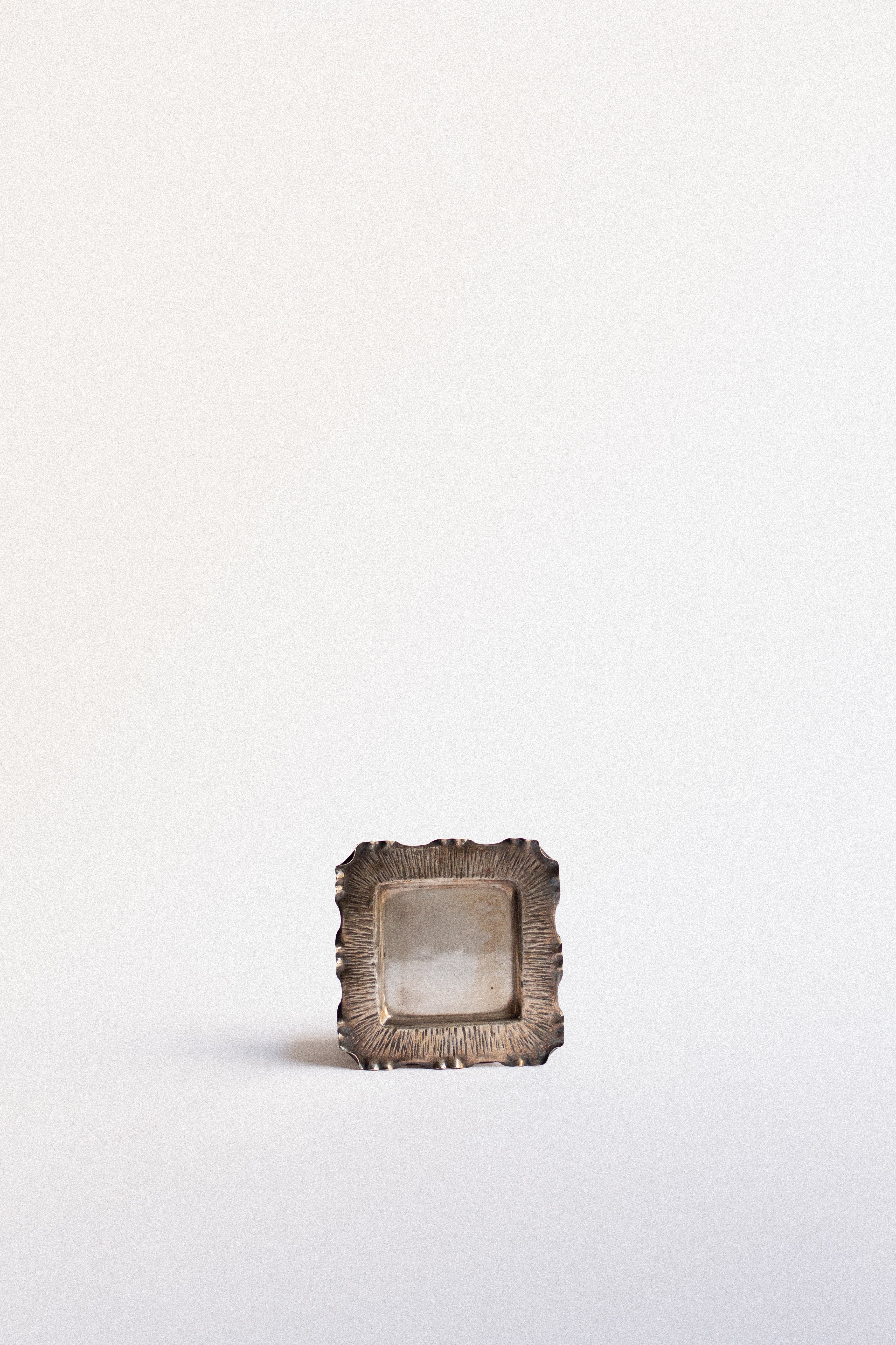 Silver-Plated Scallop Dish