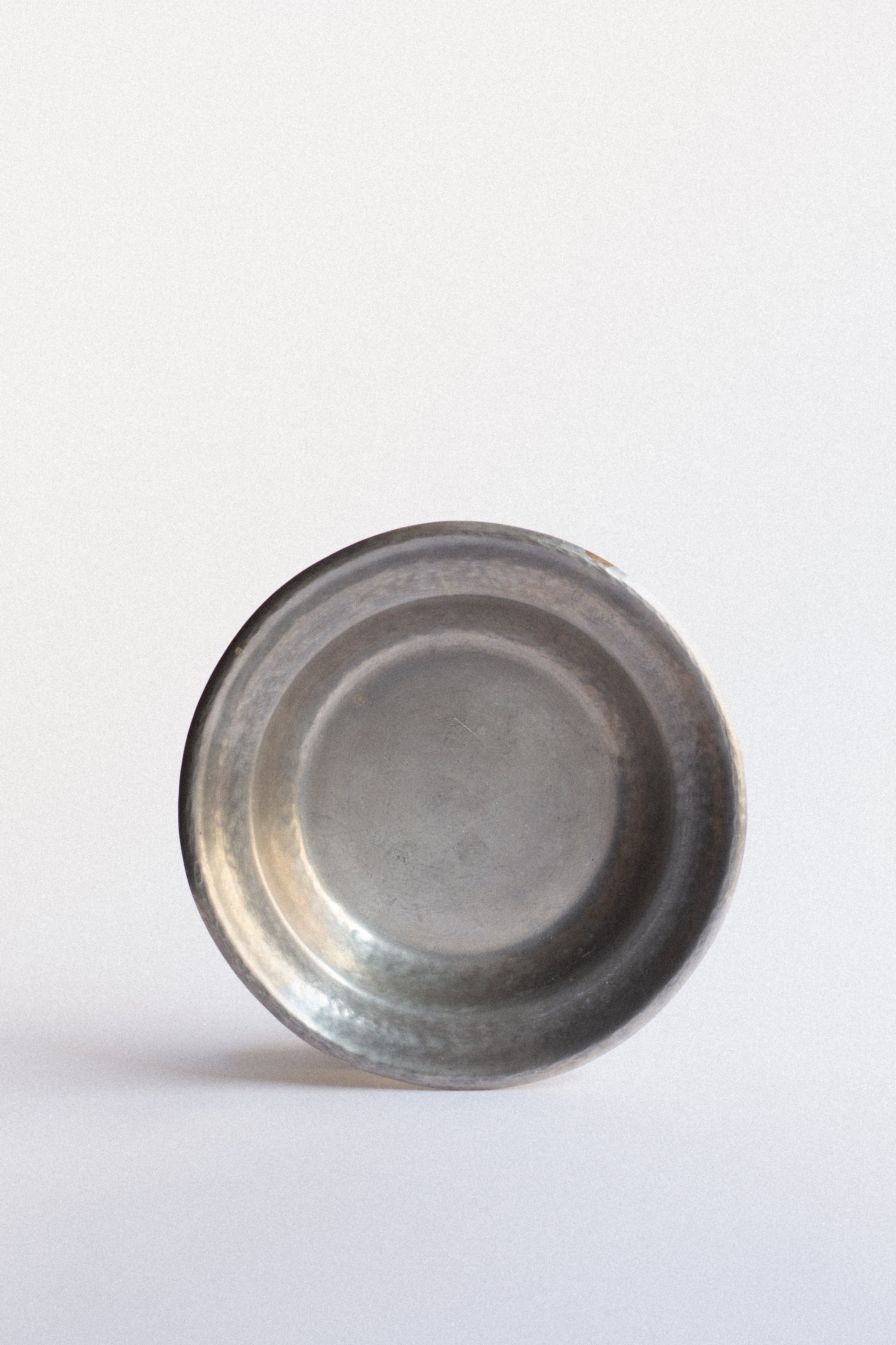 Hand-finished Pewter Serving Bowl, Sweden