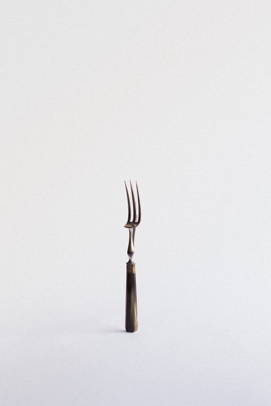 Horn Handle Serving Fork