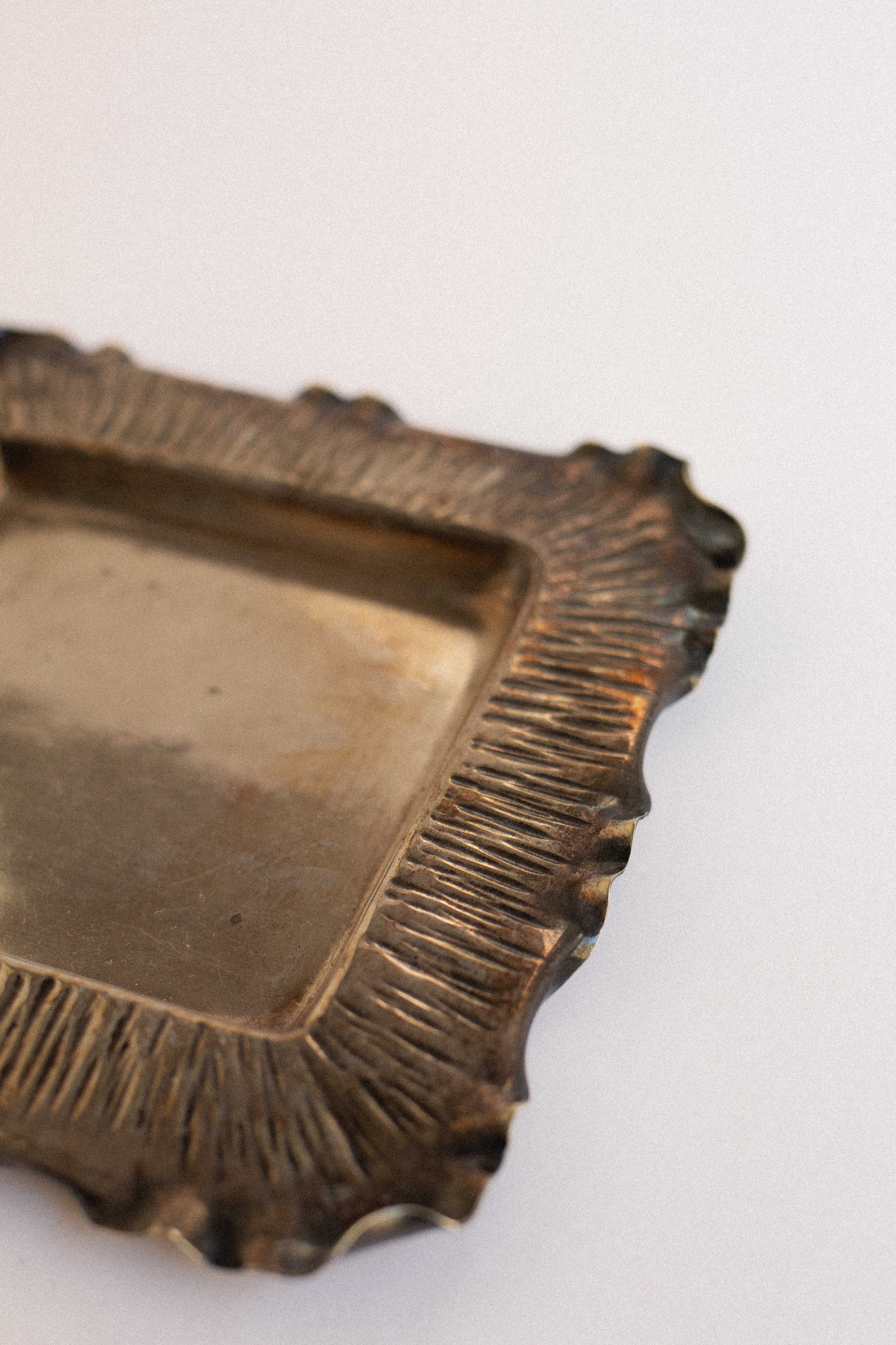 Silver-Plated Scallop Dish