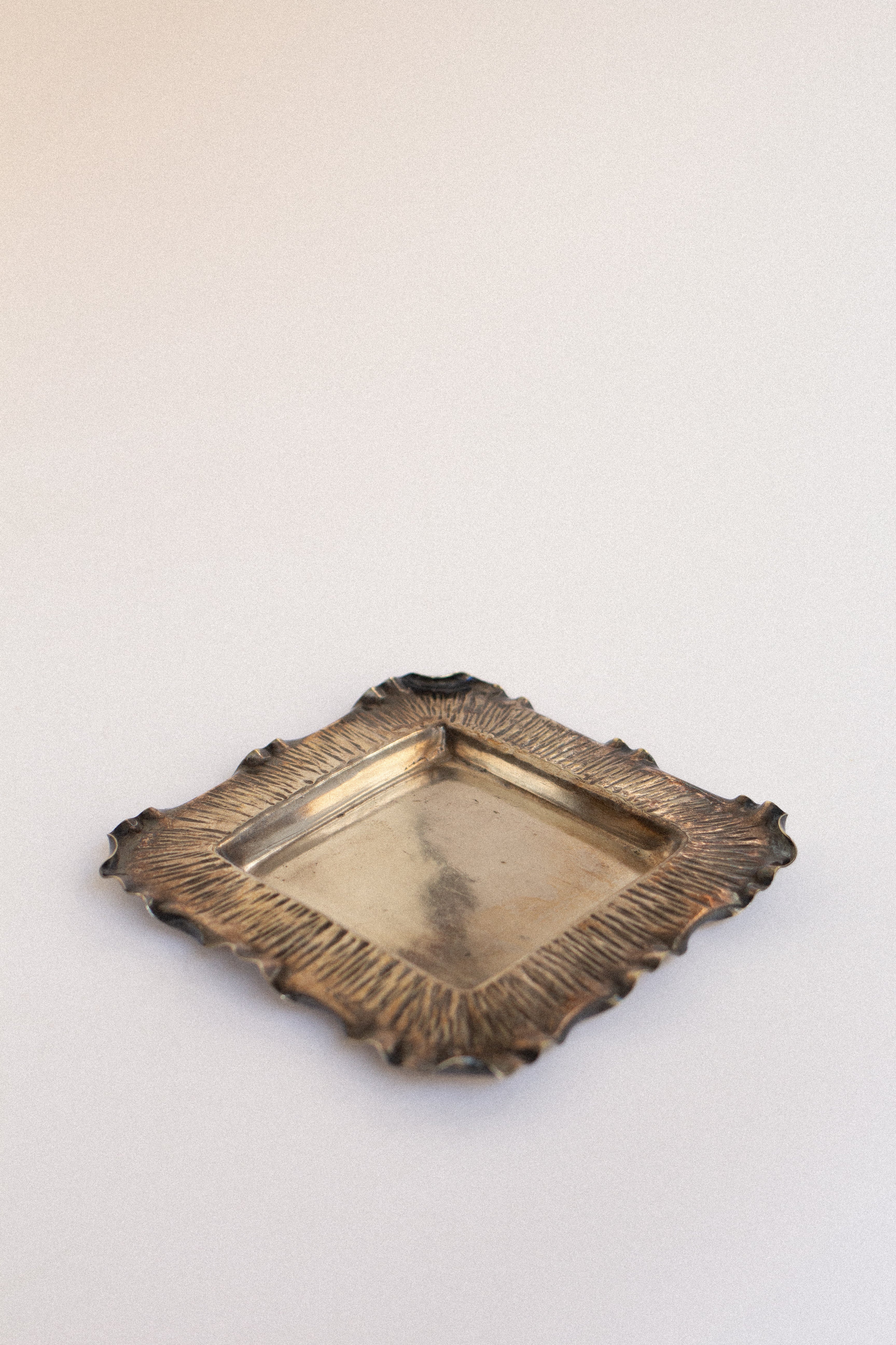 Silver-Plated Scallop Dish
