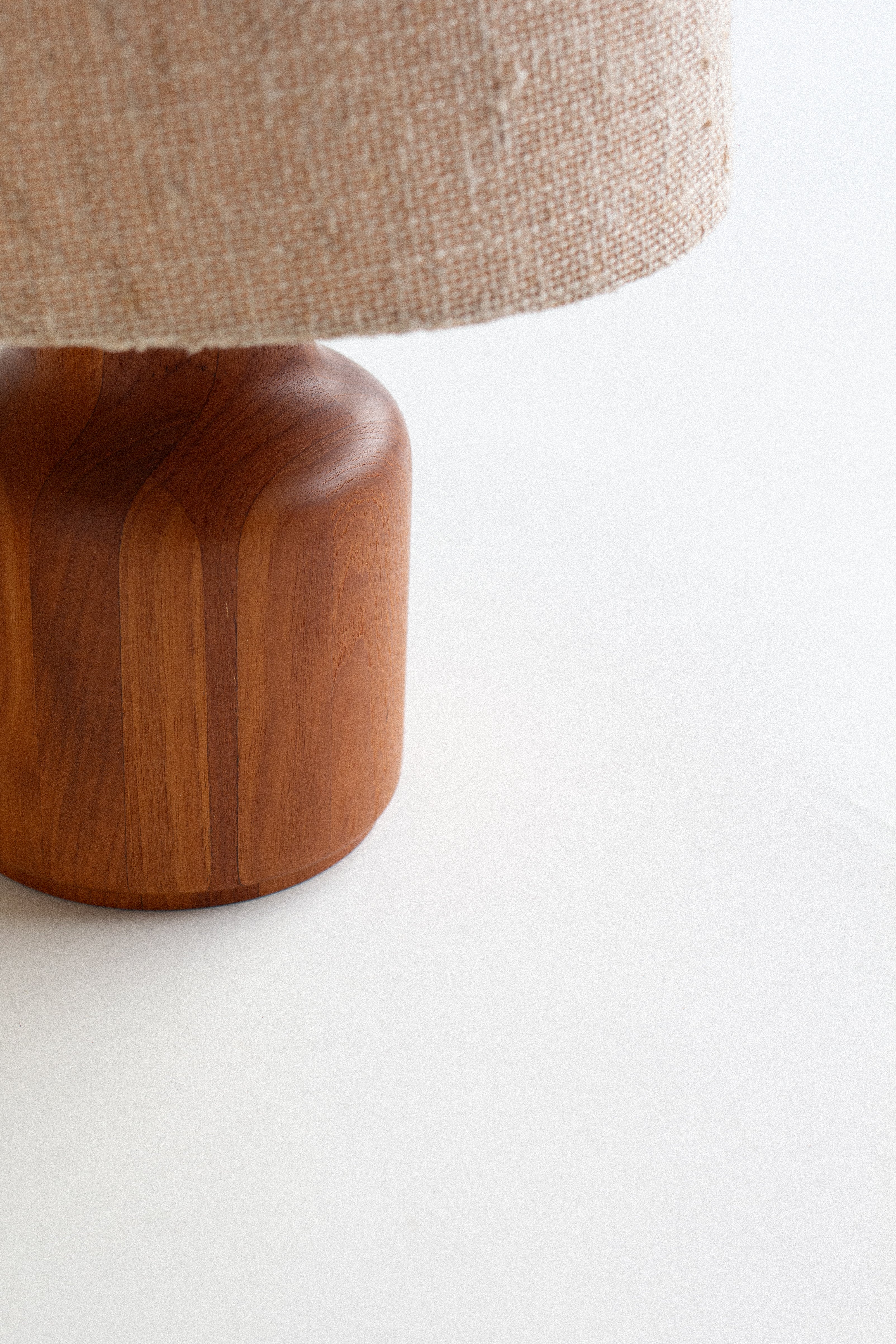 Kirk Copenhagen Teak Table Lamps